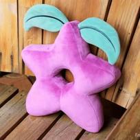Stardew Valley Story: Five Pointed Star Fruit Plush Toy Doll Sleeping On The Bed violetinė