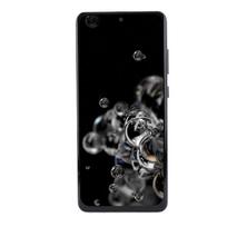 6,9 colio LCD ekrano keitimas Galaxy S20 Ultra telefonui LCD skaitmenizatoriaus mazgas su rėmu, remontas juoda