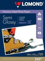 Fotopopierius Lomond Premium Photo Paper Pusiau, FOPLOM1103302