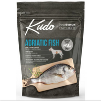KUDO Adriatic Fish Senior Light sausas maistas vyresnio amžiaus šunims su žuvimi 3 kg