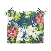 Kėdės pagalvėlė SUMMER FLOWER 38x43x2,5cm, dark floral