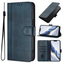 Piniginė su kortelės lizdu Atverčiamas odinis dėklas skirtas ZTE Nubia Music 2 S 5G A403ZT Z60 Ultra V70 V60 Design Focus Pro 5G Red Magic ZTE Nubia V60 Desigu tamsiai mėlyna spalva