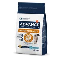Advance Veterinary Diets Weight Balance Cat sausas maistas katėms - Produkto Svoris 1.5kg