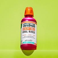 Thera Breath Healthy Smile burnos skalavimo priemonė Sparkle Mint 473ml
