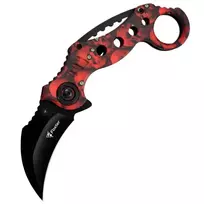 Karambit peilis "Red Skull"