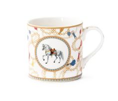 POZZI MILANO porcelianinis puodelis "Cheval", 400 ml