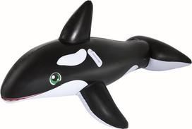 Pripučiamas žaislas BESTWAY Jumbo Whale Ride-On, 203 x 102 cm