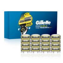 Gillette skustuvų peiliukai 16 rinkinių (Skintech / geltona / dažai) Skintech razor blades 16 packs