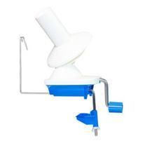 Yarn Ball Winder for Crocheting Wool Winder with Adjustable Table Clamp Hand Operated rožinė