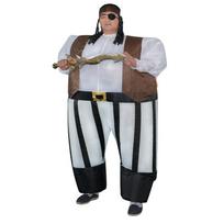 Helovino pirato pripučiamas kostiumas Cosplay pirato Cosplay+kostiumas Kostiumų vakarėlio rekvizitai Adult juoda