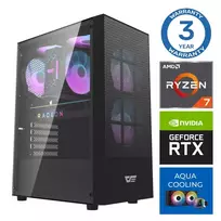 INTOP AQUA Ryzen 7 7700X 64GB DDR5 1TB SSD M.2 NVME RTX5060Ti 16GB no-OS