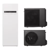 Panasonic šilumos siurblio KOMPLEKTAS su integruotu boileriu 185l, R32, K karta, 9 kW WH-ADC0309K3E5AN / WH-UDZ09KE5