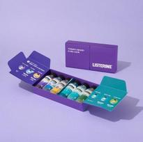 Listerine Nešiojamas burnos skalavimo skystis Pradinis rinkinys 100ml