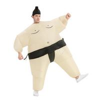 Japonų sumo imtynininko pripučiamas kostiumas 150-190cm smėlis