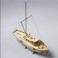 Surenkamo laivo modelis