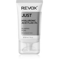 Revox B77 JUST Hyaluronic Acid Fluid 3% lengvos tekstūros drėkinamasis fluidas veidui 30 ml