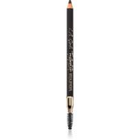 L.A. Girl Cosmetics Featherlite ilgai išliekančio antakių kontūro pieštukas su šepetėliu atspalvis Soft Black 1.1 g