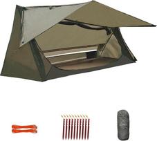 onewind Bivy Zelt für 1 Person, 3 Saison Ultraleicht Silnylon Rucksackzelt mit Regenschutz Wasserdicht Biwaksack Einmannzelt Outdoor Camping Zelt, ohne Trekkingstock