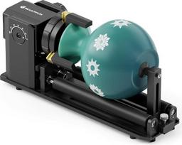 SCULPFUN RA Pro Max lazerinis rotacinis ritinėlis, 4 in 1 rotacinis laikiklis lazerinėms graviravimo mašinoms, Y ašies sukimosi modulis, 180° reguliuojamas kampas, skirtas graviruoti cilindrinius, netaisyklingus apvalius objektus