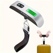 Svarstyklės Elektroninės bagažo svarstyklės , termometras , 50 kg