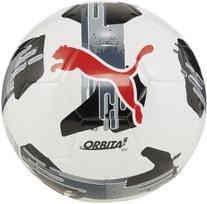 Puma Futbolo Kamuolys Orbita 6 Ms White Black 084335 02