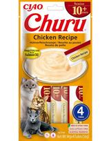 INABA Churu Cat Senior Chicken 4x14g kreminis vištienos skonio skanėstas vyresnėms katėms