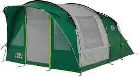 "Coleman Rocky Mountain 5 Blackout Tent" | 5 asmenų šeimyninė tunelinė palapinė su 2 specialiai užtamsintomis miegamosiomis kajutėmis ir gyvenamąja erdve | 5 asmenų palapinė | 4500 mm atspari vandeniui | Įsiūtas paklotas