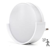 Aigostar - LED Naktinė lemputė su prieblandos jutikliu LED/1W/230V 6500K apvalus