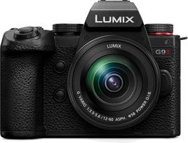"Panasonic Lumix DC-G9M2ME" "Micro Four Thirds" veidrodinis fotoaparatas Lumix G Vario 12-60 mm F3.5-5.6 objektyvas, 25,2 MP, 4K 120p/100p ir 5,7K 30p/25p, fazinis hibridinis AF, OLED LVF, "Bluetooth", juodas