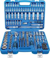 BGS 2292 Socket Spanner Set Wave Profile 192 Pieces Drive 6.3 mm (1/4") / 10 mm (3/8") / 12.5 mm (1/2") incl. Case, 2245