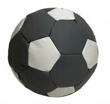 Sėdmaišis-pufas vaikams Ball XXL (40 cm), Grey/White