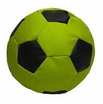 Sėdmaišis-pufas vaikams Ball XXL (40 cm), Lime/Black