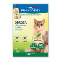 Francodex antkaklis nuo parazitų katėms virš 2 kg, 43 cm