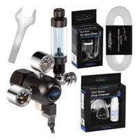 Aquario Professional 2.0 CO2 reduktorius su elektromagnetu ir priedais