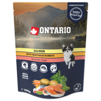 Ontario Lašiša su Daržovėmis sultinyje 300g