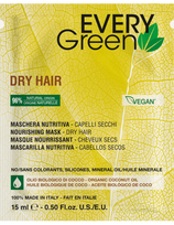 EveryGreen kaukė su taukmedžio sviestu ir kokosų aliejumi sausiems plaukams EveryGreen Dry 15ml