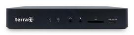 Terra Laptop Dock/Port Replicator, Wired, USB 3.2 Gen 1 (3.1 Gen 1), Type-C, Black