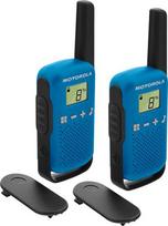 Motorola  TALKABOUT T42 Two-Way Radio, 16 Channels, Black and Blue