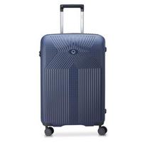 Delsey Ordener Suitcase, Hard Shell, Blue, 62 L, Polypropylene (PP)