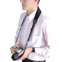 B.I.G. 443020 Digital Camera Strap, Neoprene, Black