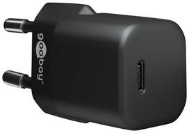 Goobay 59715 Mobile Device Charger, Smartphone, Tablet, Black, AC, Fast Charging, Indoor
