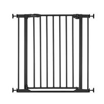 Hauck Clear Step 2 Baby Safety Gate, Metal, Black