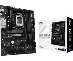 ASROCK B860 Pro-A Intel B860 LGA 1851 (Socket V1) ATX
