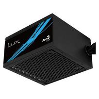 Aerocool LUX 550W power supply, 20+4 pin ATX, Black