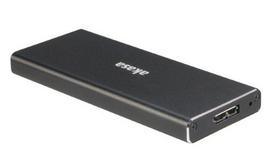 Akasa AK-ENU3M2-BK storage drive enclosure, SSD enclosure, Black M.2
