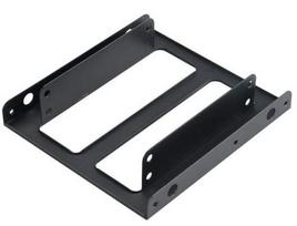 Akasa The mounting adapter enables a 2.5-inch SSD or HDD to fit into a 3.5-inch PC drive bay.