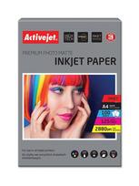 ActiveJet AP4-125M100 matte photo paper for ink printers; A4 size; pack of 100