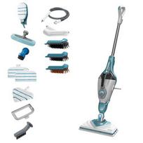 Black  AND  Decker Black  AND  Decker BHSM1610DSM Portable Steam Cleaner, 0.5 L, 1600 W, Aqua and White