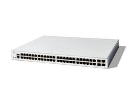 CISCO Catalyst 1200-48T-4G Smart Switch, 48 Port Gigabit Ethernet, 4x1 Gigabit SFP, Limited Lifetime Protection (C1200-48T-4G)