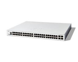 CISCO Catalyst 1300-48T-4G Managed Switch, 48 Port Gigabit Ethernet, 4 x 1 Gigabit SFP, Limited Lifetime Protection (C1300-48T-4G)
